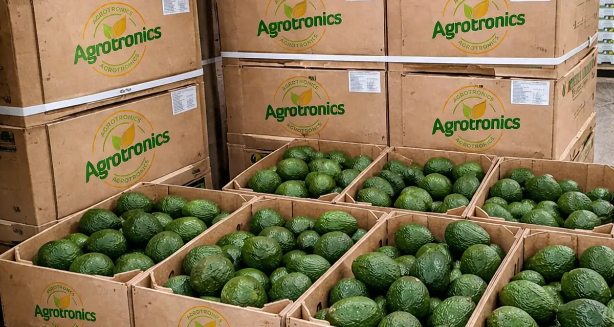 Hass avocados sourced from a certified Kenyan farm, ready for the export process