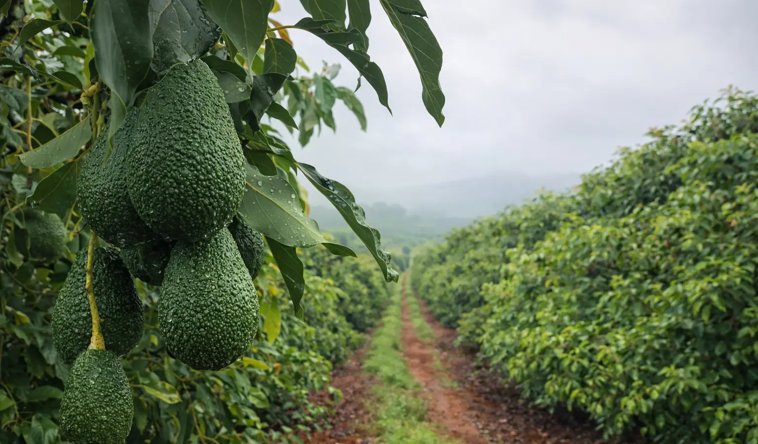 Hass avocado orchard supplying Agrotronics Horticulture's export packhouse